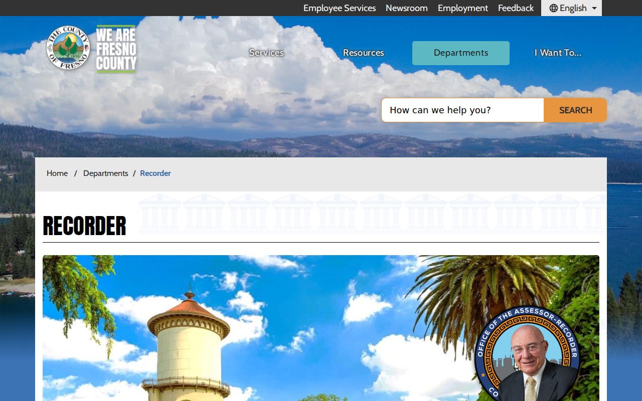 Reedley residents directory view of Fresno County records